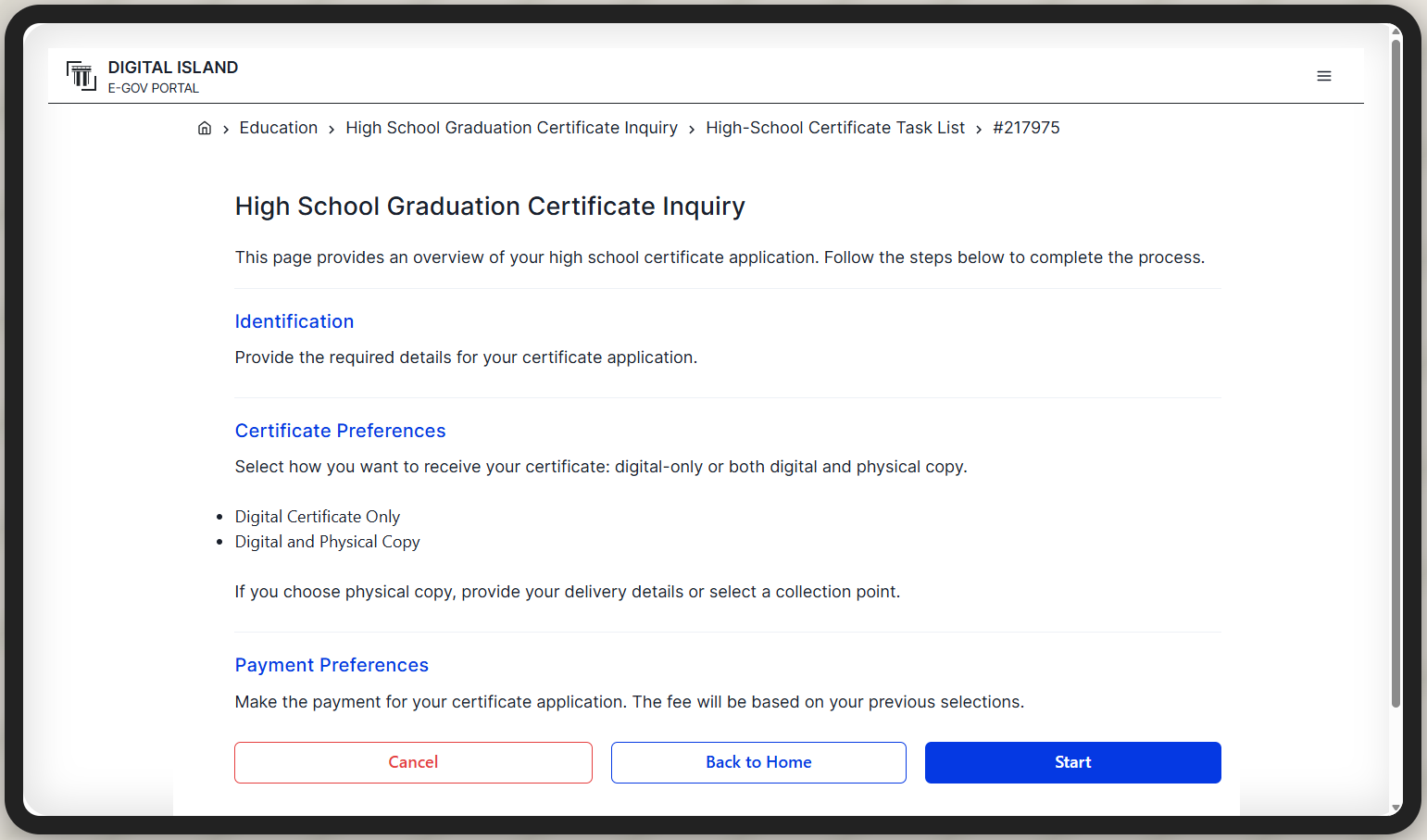 Somalia’s High School Certificate System